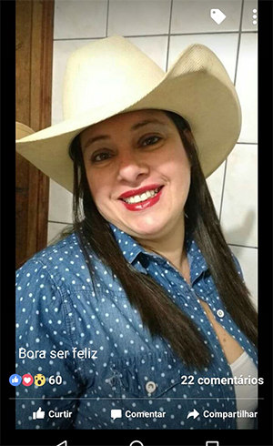 Tânia Cristina Bertolino está desaparecida