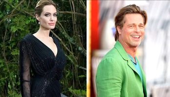 Jolie não aprova decisão da filha em morar com Brad Pitt, mas a apoia  (Reprodução/Record TV)