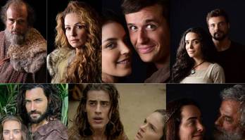 Relembre os casais que marcaram as primeiras fases de Gênesis (Reproduçãp/ Record TV)