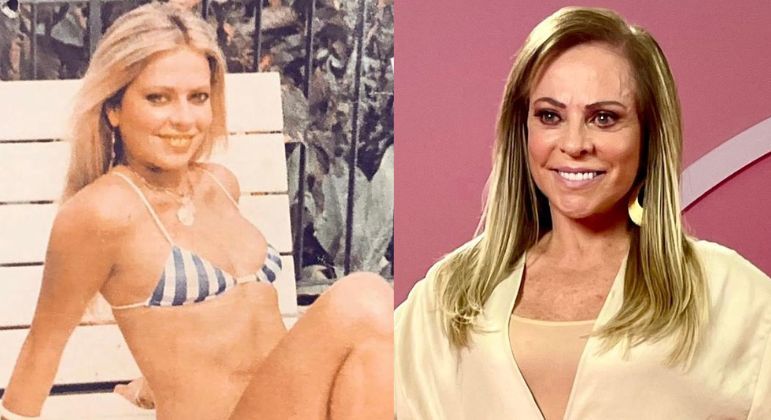 Christina Rocha surpreende ao postar foto antiga de biquíni e ganha