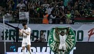 Endrick abre o placar para o Palmeiras contra o Novorizontino  (REBECA REIS/AG.PAULISTÃO - 28.03.2024)