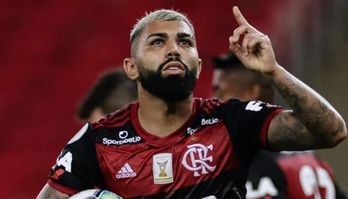 Médico do Flamengo analisa situação de Gabigol (Reprodução/Instagram @meuflamegoo)