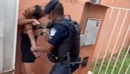 Guarda Municipal é flagrado em abordagem violenta em BH (Divulgação/Redes Sociais)