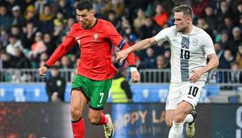 Portugal perde para Eslovênia no retorno de Cristiano Ronaldo
 (Reprodução/Jogada 10)