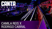 Camila Reis e Rodrigo Cabral duelam na semifinal (Reprodução)