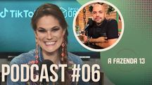 Primeira eliminação e treta são assuntos entre Dani Bavoso e Thiago Calil - Podcast A Fazenda 13 (Reprodução)
