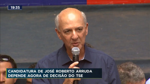 Candidatura de José Roberto Arruda depende agora de decisão do TSE (Reprodução)