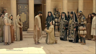 Judas Tadeu reconhece Messias após passar a enxergar (Reprodução)