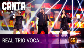 Real Trio Vocal conquista 70 jurados com música de Tina Turner (Reprodução)