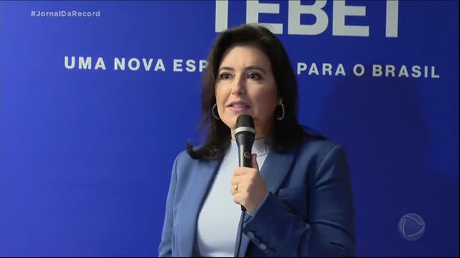 Simone Tebet diz ter certeza do apoio do PSDB na disputa presidencial
