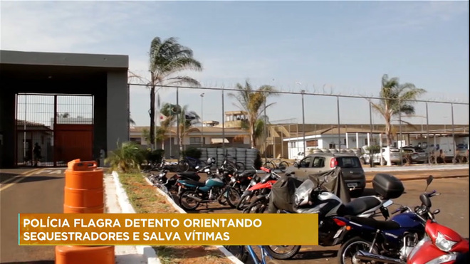Polícia flagra detento dando ordens para sequestro em Minas Gerais