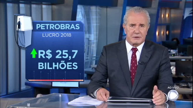 Petrobras alcança lucro de R$ 25,7 bilhões em 2018 após quatro anos de prejuízo