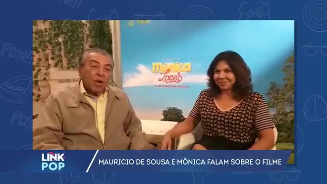 Mauricio de Sousa e Mônica falam sobre o filme “Turma da Mônica: Laços”