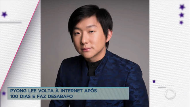 Pyong Lee volta à internet após 100 dias longe das redes