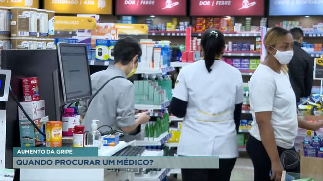 Procura por medicamentos para gripe cresce no Brasil