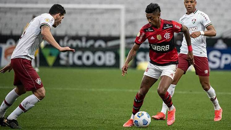 04/07/2021, Brasileirão 2021 (9ª rodada) - Flamengo 0x1 Fluminense - Local: Neo Química Arena - Gols: André (46'/2º tempo) para o Fluminense. 