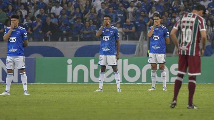 1° - Cruzeiro - 85,96% (2 jogos como mandante)