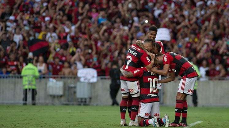 1º lugar: Flamengo - 58,3 milhões de interações.