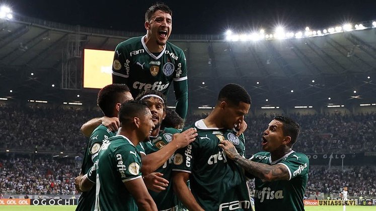 1º lugar: PALMEIRAS (60 pontos) - 28 jogos - Título: 95.6% / Libertadores: 100%
