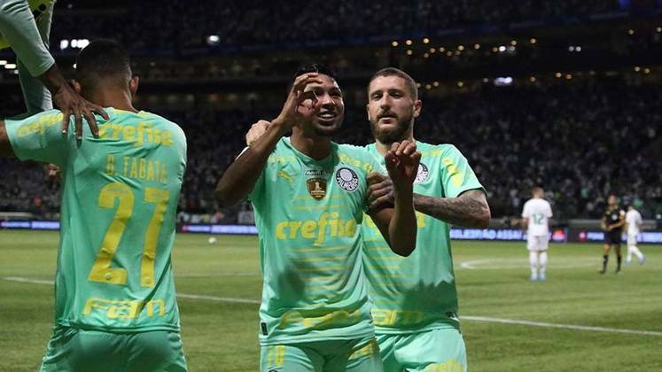 1° lugar: Palmeiras - Nível de liga nacional para ranking: 4 - Pontuação recebida: 305