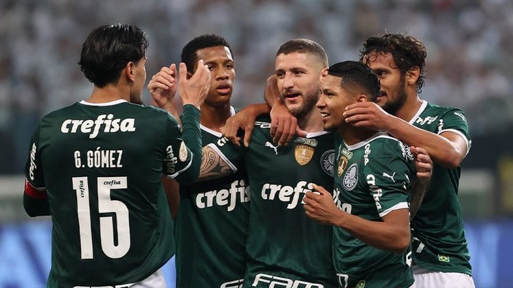 1º lugar: Palmeiras - nível de liga nacional para ranking: 4. Pontuação recebida: 310