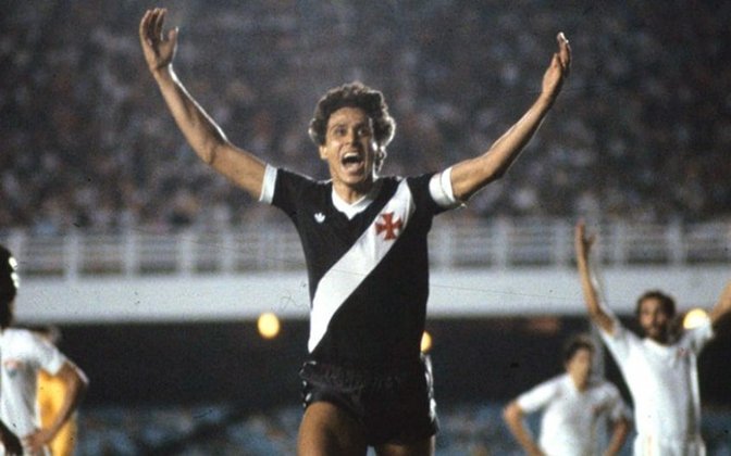 1º lugar: Roberto Dinamite (1971–1992) - 190 gols