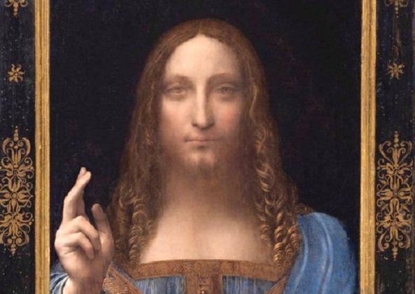 1º Salvator Mundi - Pintor: Leonardo da Vinci - Produzido: Por volta do ano 1500 - Preço: 450 milhões de dólares em novembro de 2017
