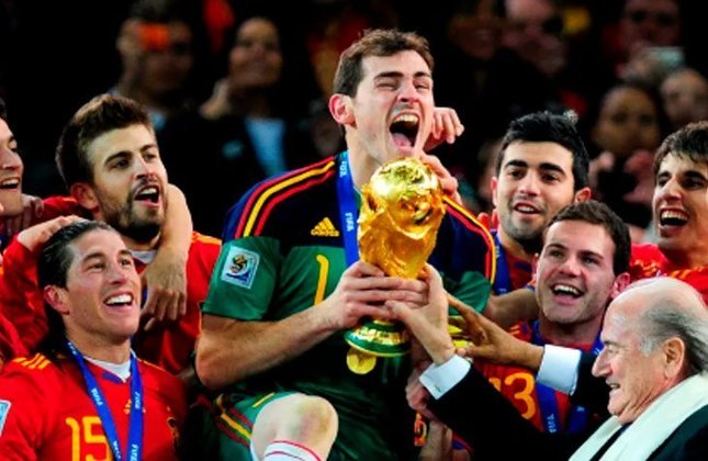 1 título - Espanha: 2010