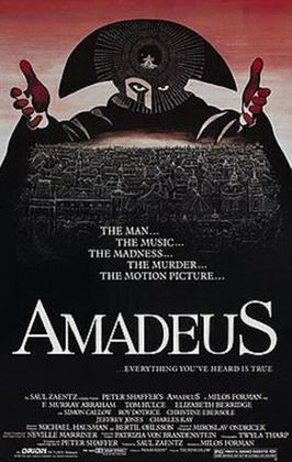 10º - Amadeus -  Ano do Oscar: 1985 - 8 Oscars em 11 indicações