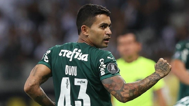 10º lugar: Dudu - ponta - 30 anos - Palmeiras - valor de mercado: 12 milhões de euros (R$ 63,2 milhões)