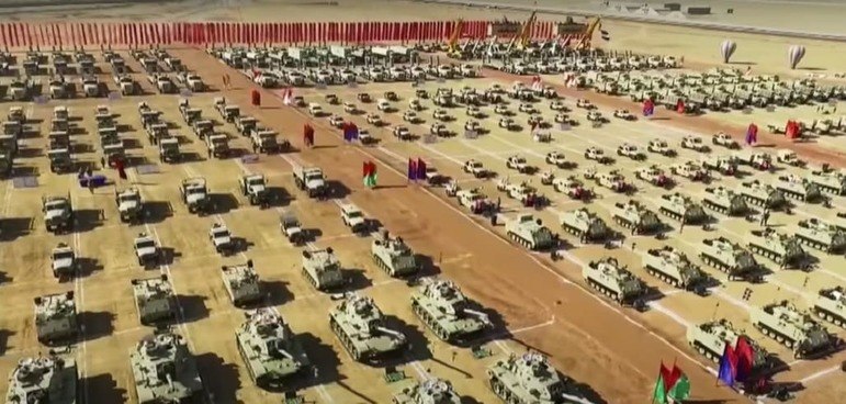 10º lugar: Egito - exército com 450 mil militares