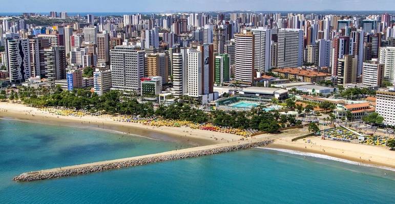 10º lugar: Fortaleza - população aproximada: 2 milhões e 680 mil - país: Brasil 