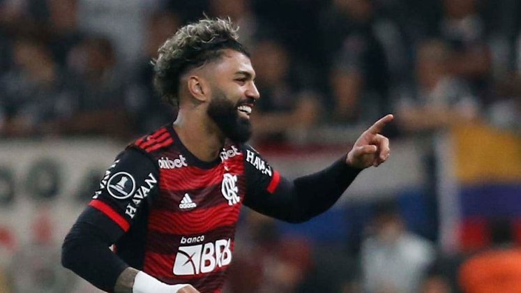 10º lugar - Gabigol - 28 gols: Ídolo do Flamengo, Gabigol está cada vez mais perto de se tornar o brasileiro com mais gols na história da Libertadores. Apenas Luizão, com 29, tem mais. Ele foi campeão em 2019 e vice-campeão em 2021.