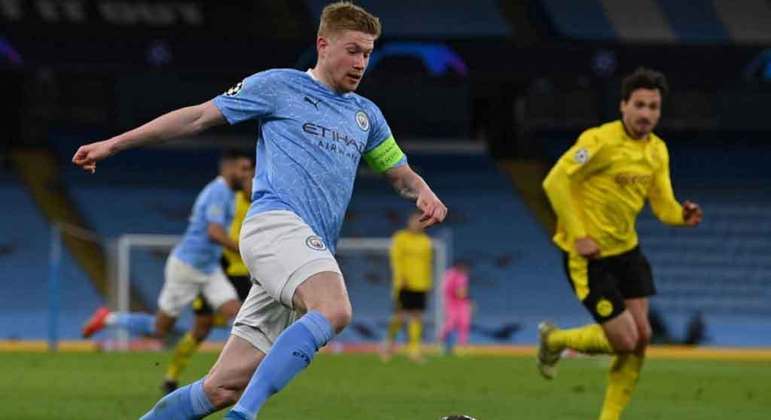 10º lugar: Kevin De Bruyne (Manchester City - meia)