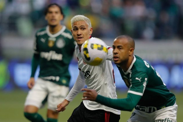 10º lugar: Palmeiras 1 x 1 Flamengo - Campeonato Brasileiro - Allianz Parque - Renda bruta:  R$ 4.240.007,00