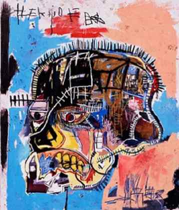 10º lugar: Untitled - Pintor: Jean-Michel Basquiat - Produzido: 1982 - Preço: 110 milhões e 400 mil dólares em maio de 2017.