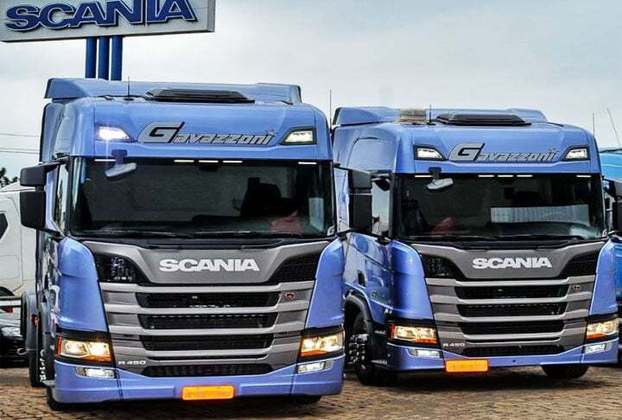 10º) Scania R 450 - 151 vendas em agosto e 1.285 no acumulado.