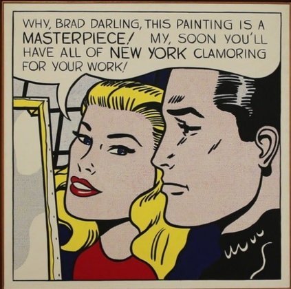 11° lugar: Obra-Prima - Autor: Roy Lichtenstein - Ano:1962 - Valor: 165 milhões de dólares