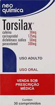 11º - Torsilax (Neo Química) - Tem substâncias químicas que proporcionam relaxamento muscular e agem contra dor e inflamação. Indicado no tratamento de reumatismo. 