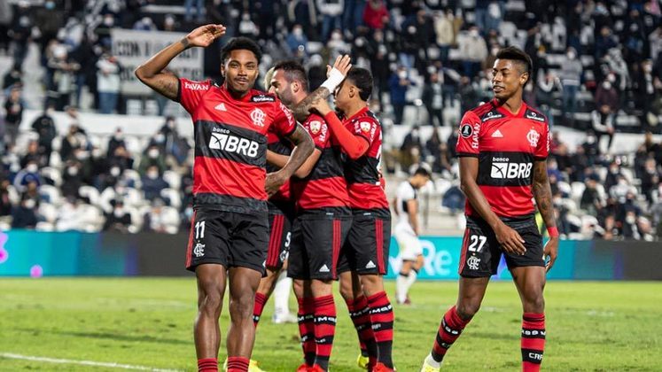 11/8/21 - Olimpia 1x4 Flamengo, no Estádio Manuel Ferreira, em Assunção, no Paraguai (quartas de final da Libertadores de 2021).,