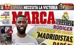 13. Capa em jornal espanhol