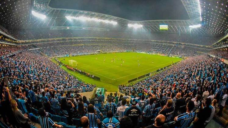 13º lugar: Arena do Grêmio - Porto Alegre (Rio Grande do Sul)