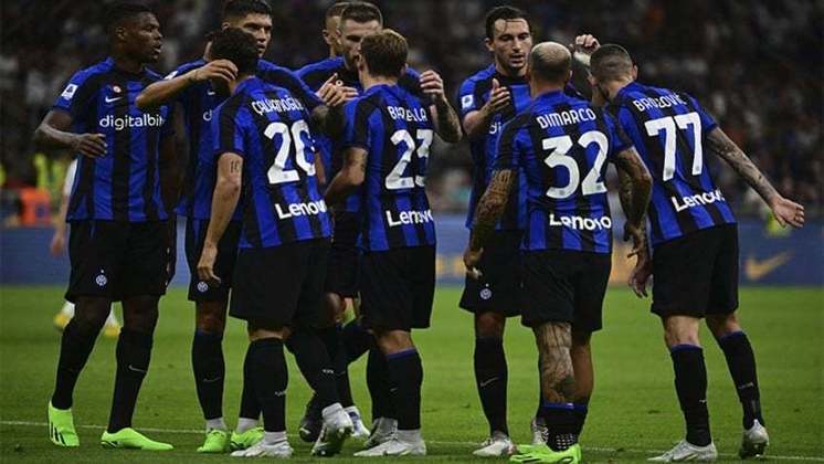 13º lugar: Inter de Milão (Itália) - Nível de liga nacional para ranking: 4 - Pontuação recebida: 213