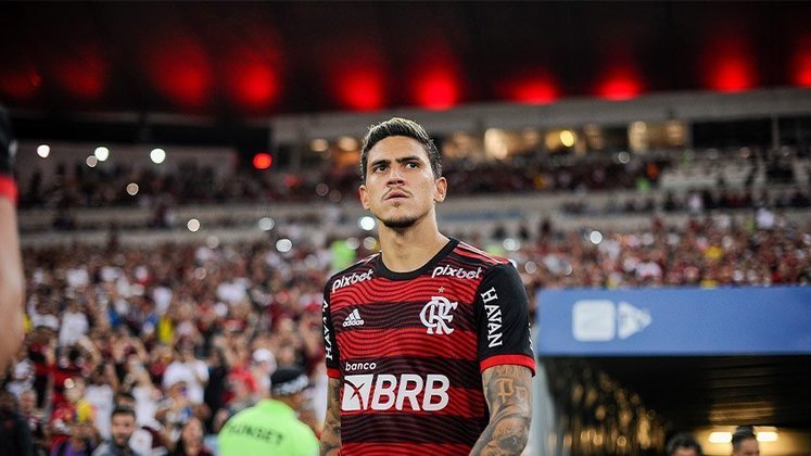 13º lugar: Pedro - atacante - 25 anos - Flamengo - valor de mercado: 10 milhões de euros (R$ 52,7 milhões)