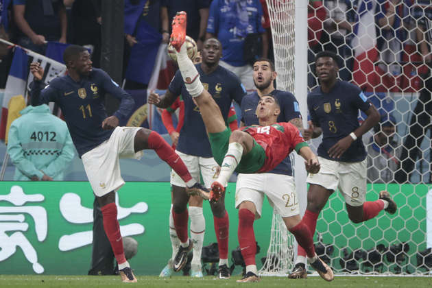 14º - França 2 X 0 Marrocos - Estádio Al Bayt - 68.294 pagantes