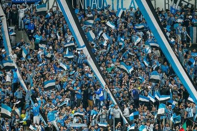 14º lugar - Grêmio 0,6%
