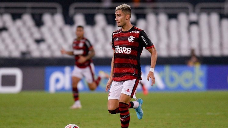 15° - Andreas Pereira (Flamengo) - 26 anos - Meio-campista - Valor de mercado: 7,5 milhões de euros (R$ 37,5 milhões).