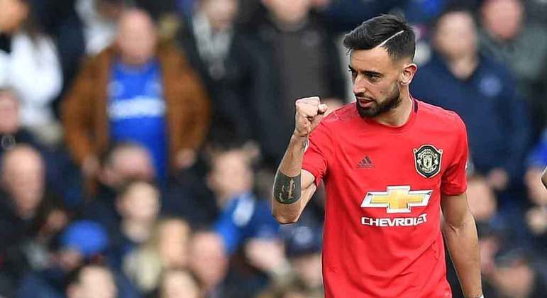 15º lugar: Bruno Fernandes (Manchester United - meia)