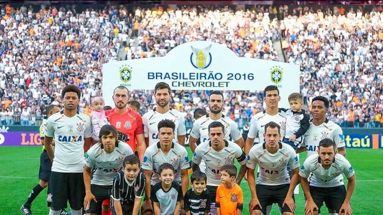 16º lugar - Campeonato Brasileiro de 2016 - Corinthians somou 18 pontos, 32% de aproveitamento.