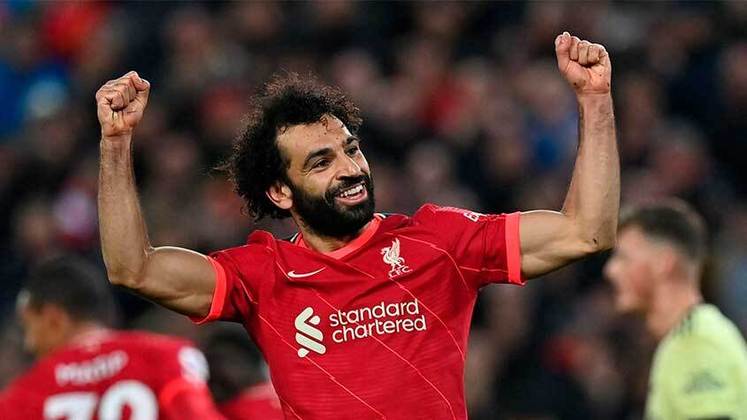 16º - Mohamed Salah - ponta do Liverpool - 30 anos - valor de mercado: 80 milhões de euros (aproximadamente R$ 443,7 milhões)